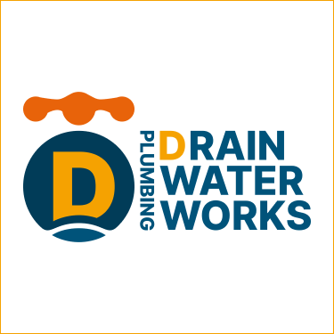 Drain Water Works plumbing company logo