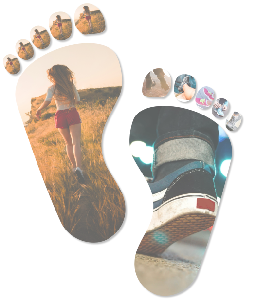 Orthopedic footwear brand identity design