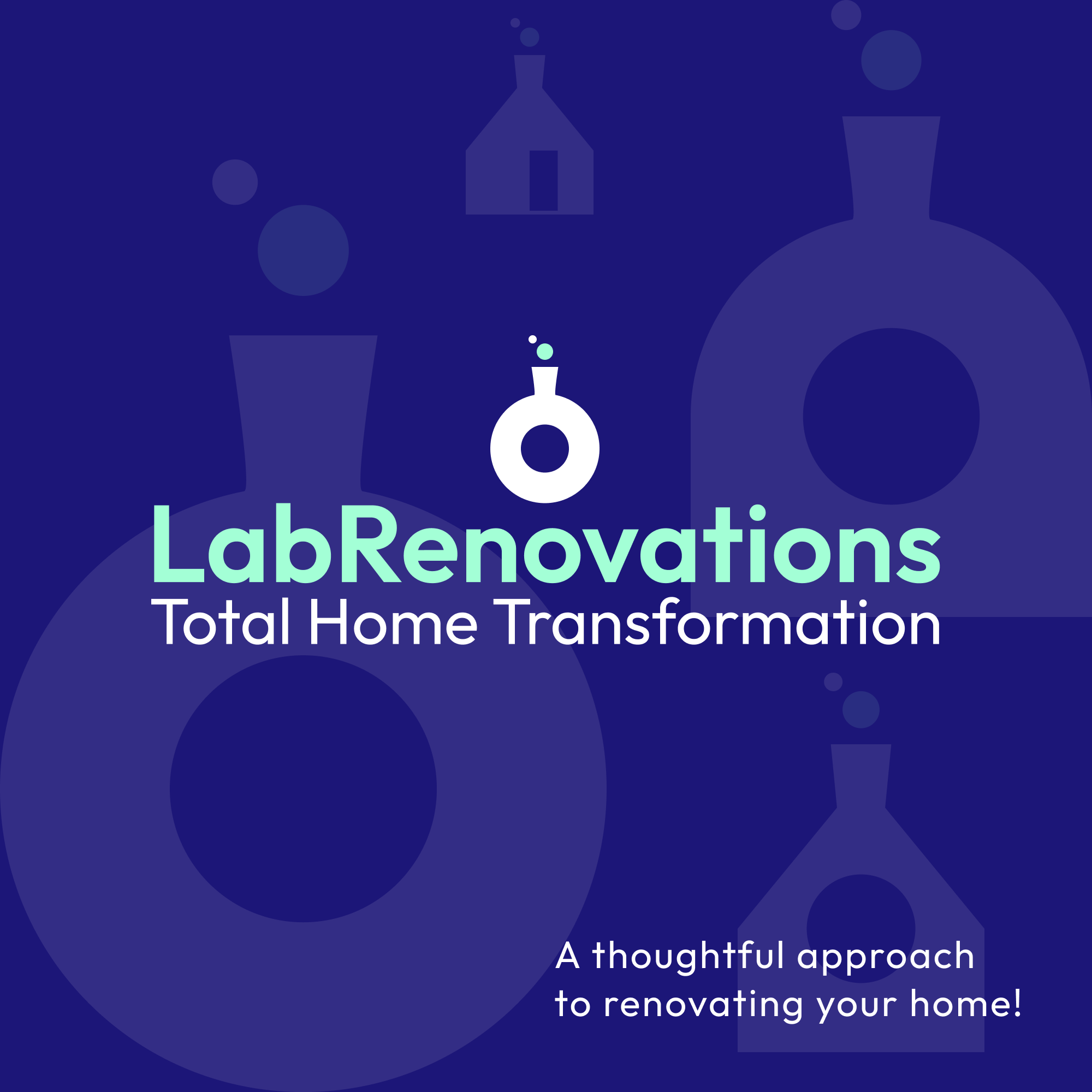 Logo & visual identity for Lab Renovations Services in Toronto and GTA