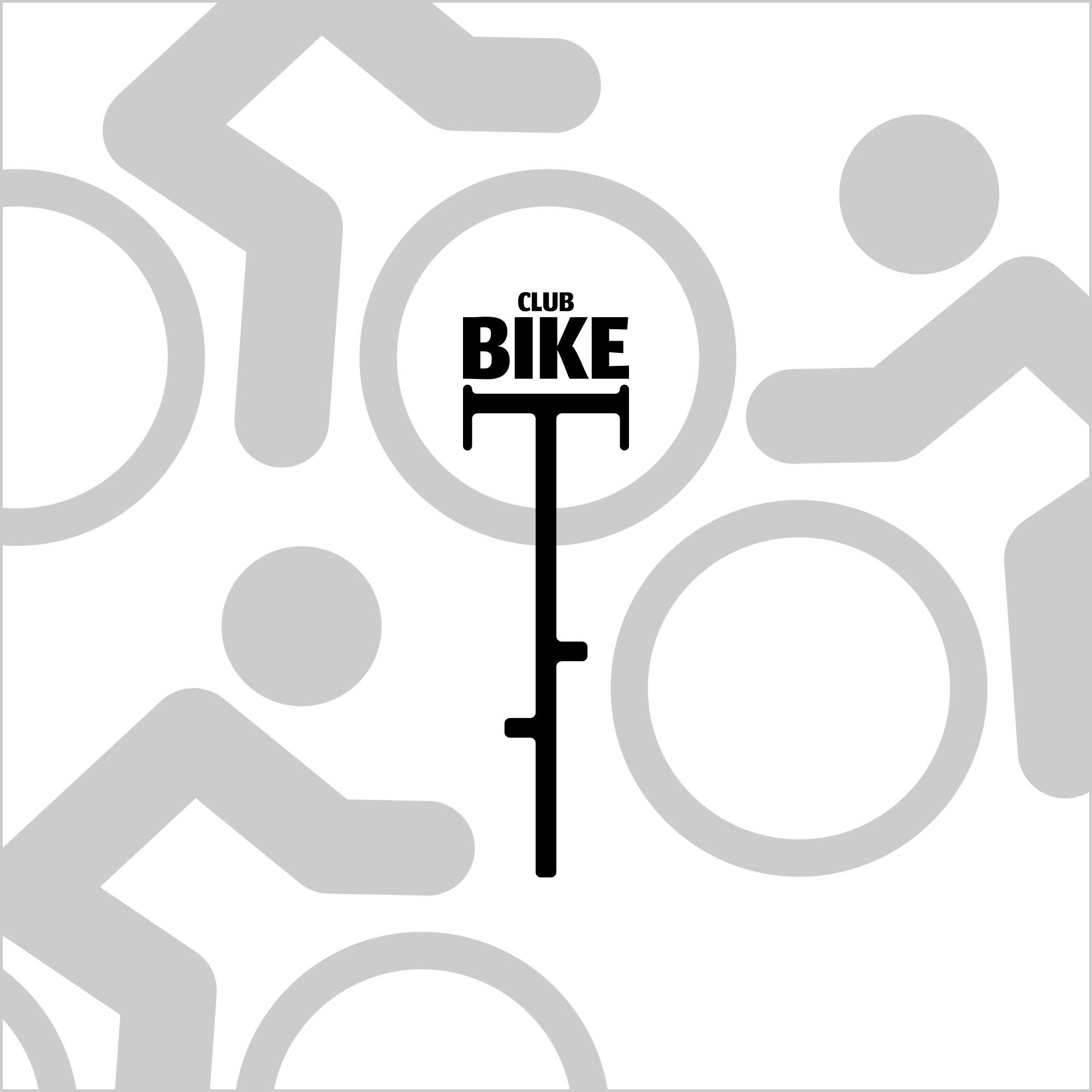Logo & visual identity for a Bike Club in Toronto and GTA